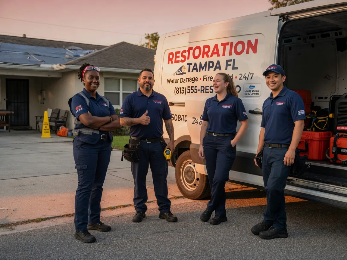 Water Damage Restoration company in Sachse, TX
